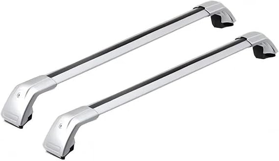 Roof Bars For Geely For Monjaro For Manjaro For Xingyue L KX11 Aluminum Alloy Side Cross Rails Rack Luggage Roof Rack Cross Bars(Silver)