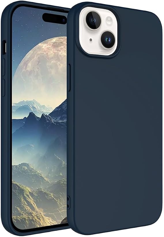 Spia Apple iPhone 15 ile Uyumlu Kılıf Lacivert Lansman Kapak Orijinal (Apple iPhone 15 ile Uyumlu, Lacivert)
