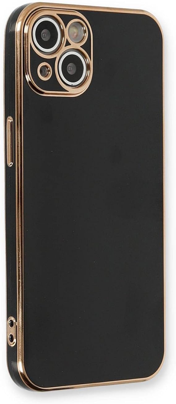 Microsonic Kılıf Apple iPhone 15 için Olive Plated Siyah [iPhone 15 ile Uyumlu Kılıf - Siyah]