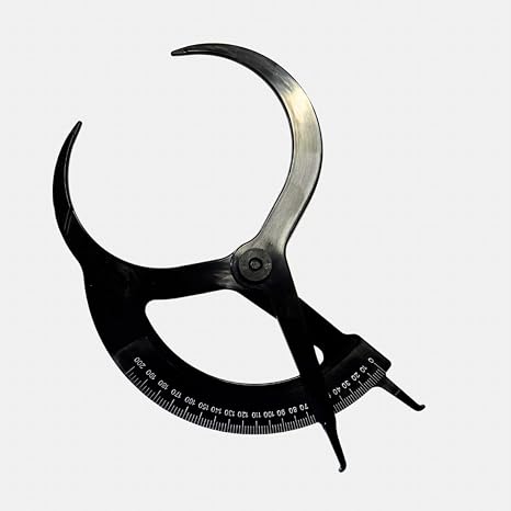 Inside Outside Plastic Caliper, 200mm, Metric Measuring Scale UK Made (M7176). Free UK Postage