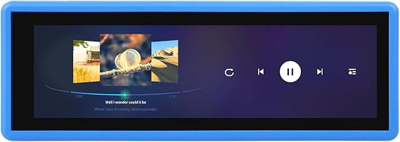 Waveshare ESP32-S3-Touch-LCD-3.49B, ESP32-S3 High-Performance Development Board With 3.49" IPS Capacitive Touch Display, 172x640Pixel, With ESP32-S3R8 Dual-Core Processor, Case B version without batt