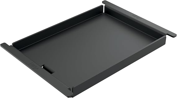 Ninja FlexFlame Upgrades Premium Half Griddle, Professional-Grade Carbon Steel Griddle Plate with Grease Drain, Rust-Resistant, Combo Cook, Even Heat, Compatible with Ninja FlexFlame, XSKHLFGRIDLE