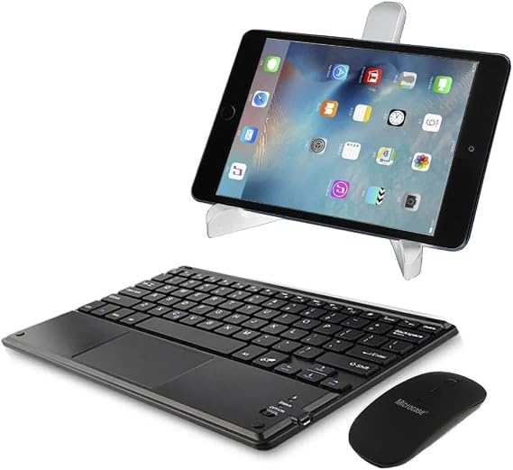 Bluetooth Touchpad Keyboard (TR Sticker)+Bluetooth Mouse+Tablet Stand-AL2766 for Microcase Huawei Matepad Pro 12.2 Papermatte Edition