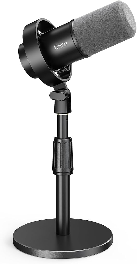 XLR/USB Dynamic Microphone + Microphone Stand