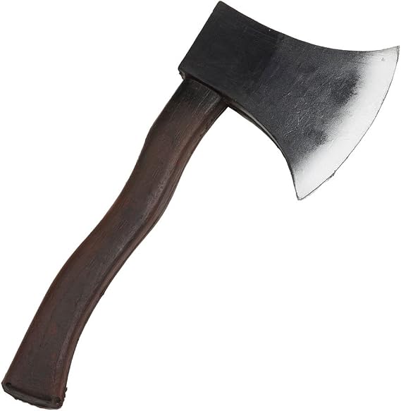 Rubies small axe costume accessory prop black brown for Halloween fancy dress