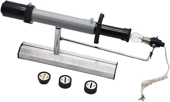 Single & Double Slit Experiment Kit - Diffraction Interference Instrument with Observer for Physics Optics Teaching