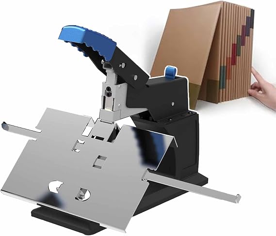Manual Saddle Stitcher Heavy Duty Binding Machine for Saddle Stitching and Flat Stapling