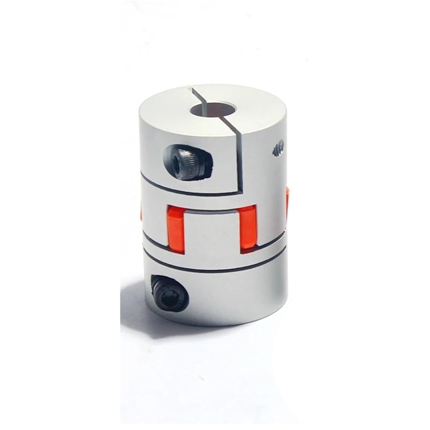 D30L40 Jaw Flexible Motor Coupling Aluminium Spider Flexible Jaw Coupler 8mm 9mm 10mm 11mm 12mm 12.7mm 14mm 15mm 16mm Grooved elastic(8x15mm)