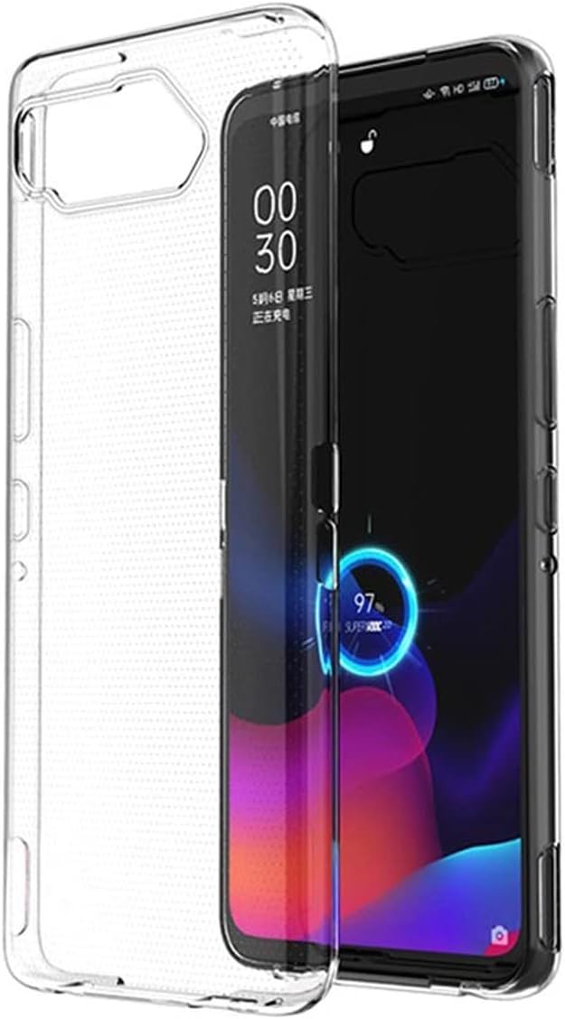 Microcase Asus Rog Phone 5 Ultimate 0.2 mm Ultra İnce Soft Silikon Kılıf - Şeffaf
