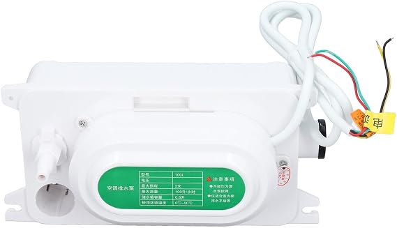 LICAEVEY Condensate Pump, Automatic HVAC Condensate Removal, 500ml Tank, 100L/H Flux, Water Cooling Pump for Air Conditioner, Dehumidifier, Ice Maker