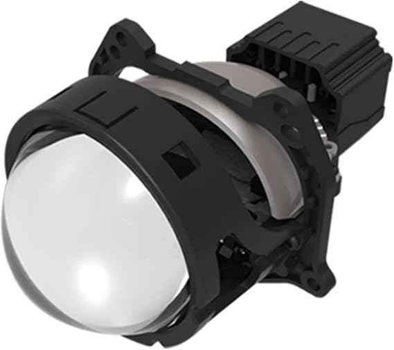 Headlight Assembly Car Headlamp Headlight 5500K 22040Lux LHD Bi LED Projector Lense Car Headlight For Headlight Upgrade With Three Reflectors(One piece)