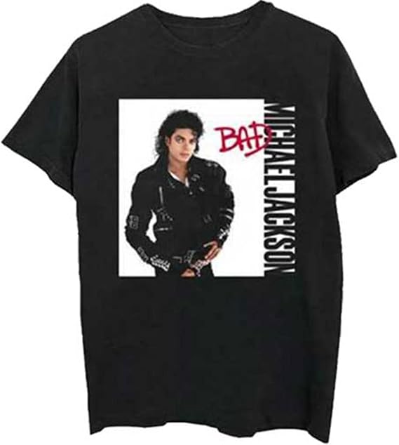 Rock Off officially licensed products Michael Jackson Bad T Shirt