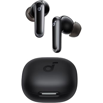 soundcore p40i by anker wireless earbuds with noise canceling adaptive noise canceling bassup 60 h playtime 2-in-1 case and smartphone stand ipx5 wireless charging bluetooth 5.3