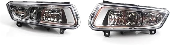 Zyfto Headlights Assembly Headlight Assembly for VW For Polo MK8 6R 2011-2013 Front Lower Bumper Car Fog Lamp(Pair)