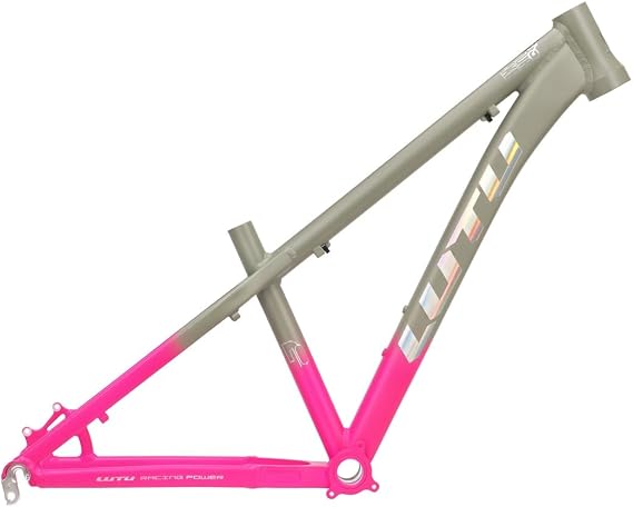 Dirt Jump Mountain Bike Frame 26er Hardtail AM MTB Frame 14'' Aluminum Alloy Disc Brake Frames Quick Release QR 10 * 135mm