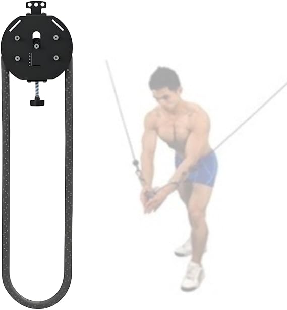 Endless Rope Trainer with Hanging System, Portable Cable Pulley for Home Gym Exercises, Adjustable Resistance for Grip, Arms, Back, Coordination