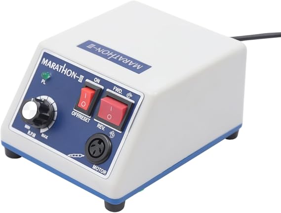 Lab Marathon Micromotor Polishing, Jewelry Micromotor Micro Motor Hand Kit Grinding Machine, Used for Lab Jewelry Ceramics Silicone Glasswork