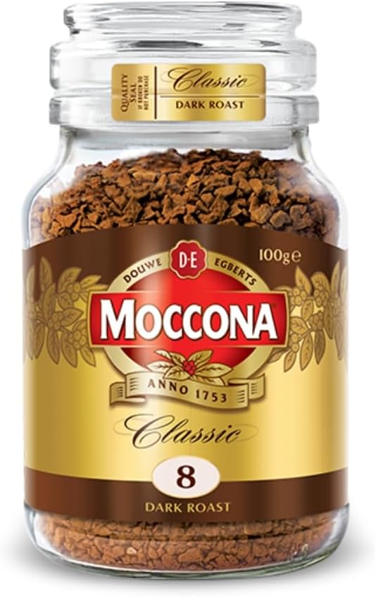 Moccona Dark Roast Freeze Instant Coffee 100gm