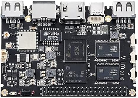 Khadas VIM1 SBC Singleboard Computer 2+8g Amlogic S905X SoC, Android 7.1, EMMC-V5.0 storage VIM1 Basic