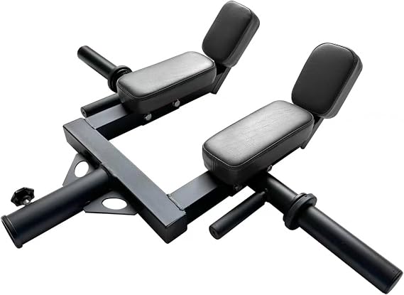 Strength Training Rack Hack Squat Machine Squat Rack Leg Plate Loaded Frame With Central Loading Tube Stable Steel Structure Comfortable Shoulder, Black Tube, Black Pad