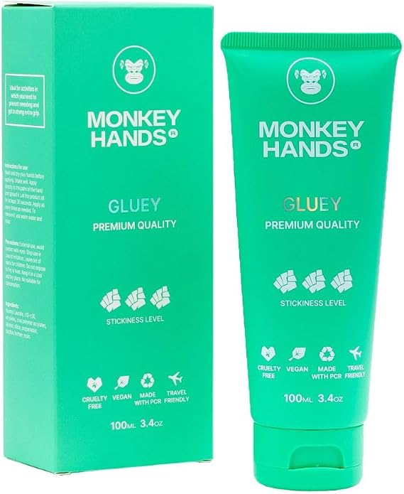 MonkeyHands Gel Grip – High-Performance Grip Aid for Dry Hands for Pole Dance, Gymnastics, Calisthenics | Vegan, Skin-Friendly | Rings, Parkour, Tennis, Padel