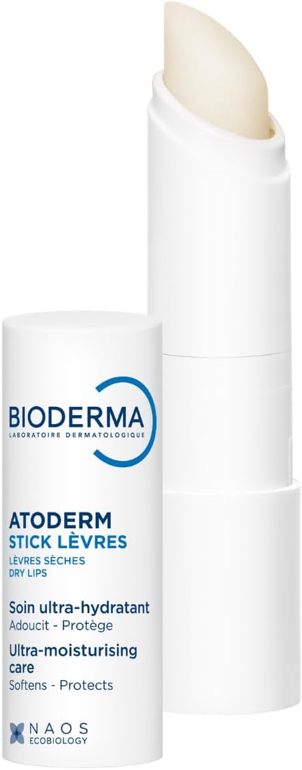 Bioderma Atoderm Lip Stick Besleyici, E Vitamini ve Shea Yağı İçeren Nemlendirici Dudak Bakım Kremi 4 gr