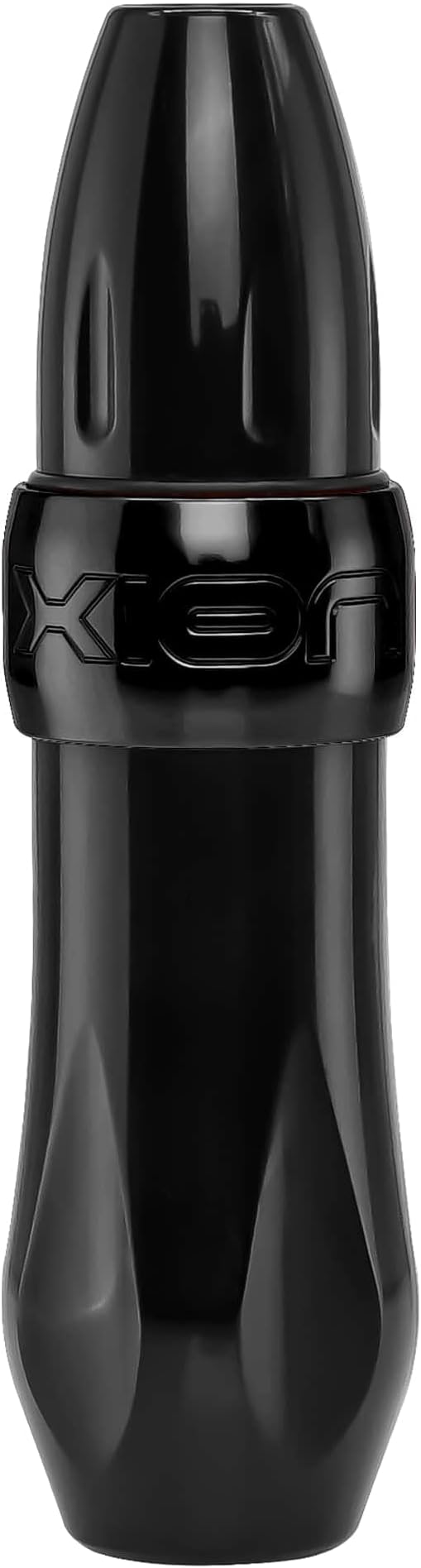FK Irons Spektra Xion - Tattoo Machine with Interchangeable Stroke (3.2/3.7 mm) - Shiny Black (Stealth) - 6 W MotorBolt - 153 g - Compatible with Most Power Supplies