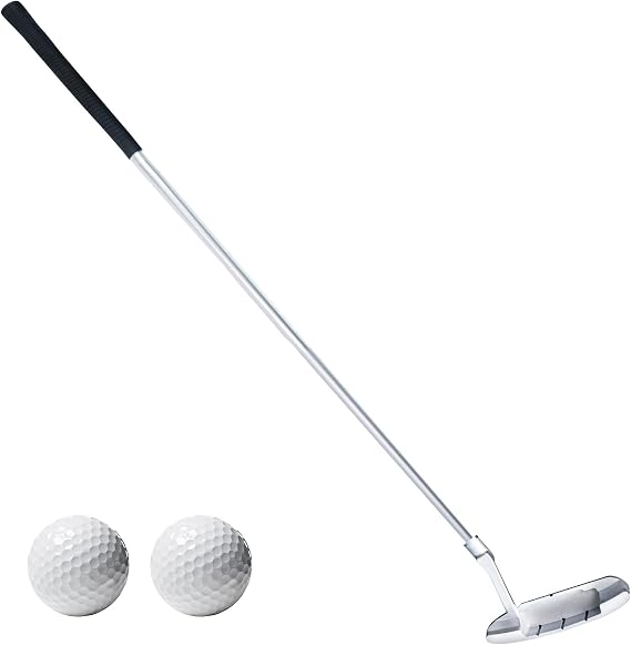 Golf Putter - Golf Putters Right Handed &Left Handed for Beginner Youth, Removable Mini Golf Clubs Set - 33" Golf Putters with 2 Standard Double Layer Construction Golf Balls