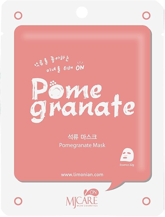 Mjcare On Pome Granate Mask Mjcare On Nar Özlü Yüz Maskesi