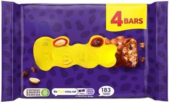 Chocolate Bar 4 Pack Multipack 152g (Pack of 12) Delicious Tasty And Twisty Treat Gift Hamper For Birthday,Christmas,Easter,New Year