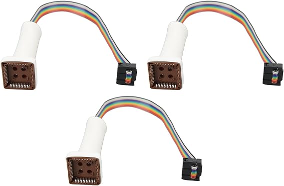 3 Pcs Key Programmer Adapter Cable, Car Key Coding Tool Cables OBD2 Key Programmer Code Reader Adapter Cables for EWS AK90