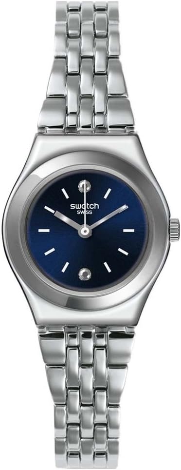 Swatch Irony Quartz Mekanizma Mavi Kadranlı Kadın Saati YSS288G, Mavi, Kuvars Hareketi