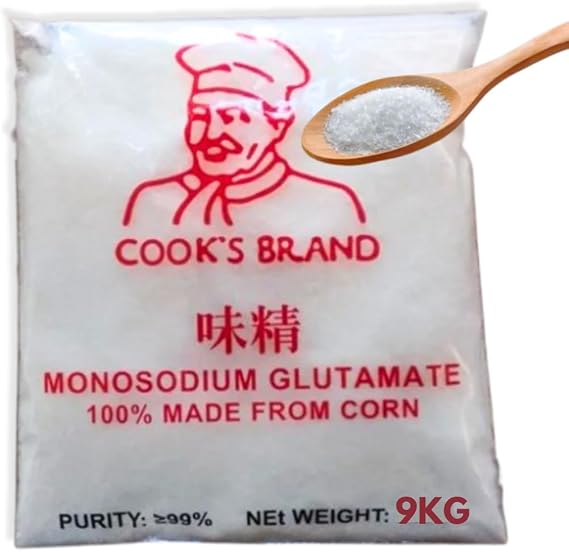 MSG - Bulk 9KG - Monosodium glutamate Umami Seasoning for Chinese food (9kg)