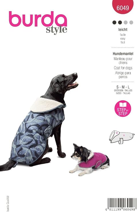 Burda Sewing Pattern 6049 Coats A (S-M-L)