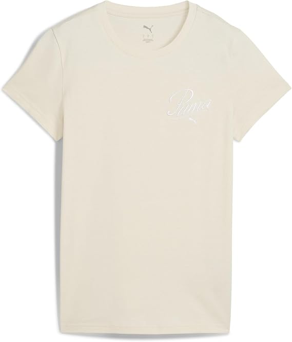 PUMA Ess Script Tee Tees Üniseks Yetişkin