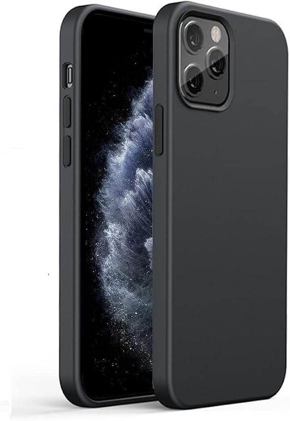 gueche For iphone 11 Pro Case, [Slim Fit] Shockproof [Protective Case] Cover, Gel Rubber Phone Case For iphone 11 Pro Coque Funda Hülle Smartphone - Black
