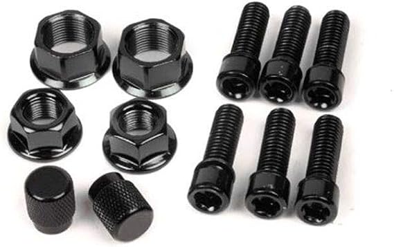 SALT BMX Nut Bolt Set Hardware Pack for 3/8" & 14mm Ask