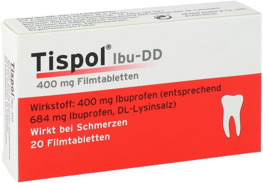 Tispol Ibu DD Tablets Pack of 20