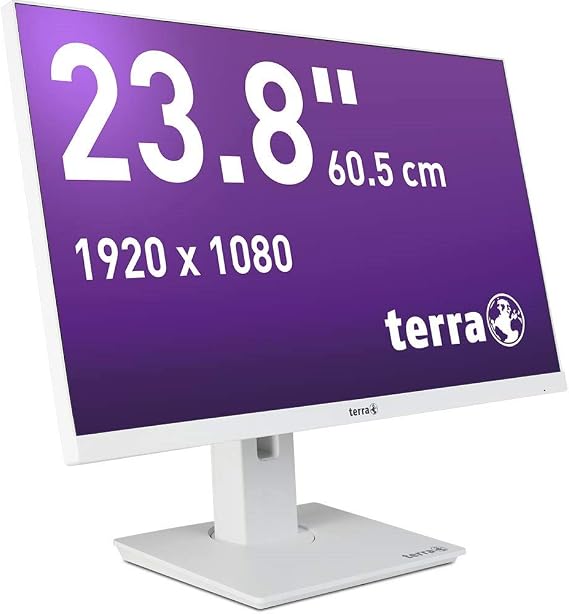 Terra LED 2463W Silver PV White DP/HDMI GREENLINE Plus