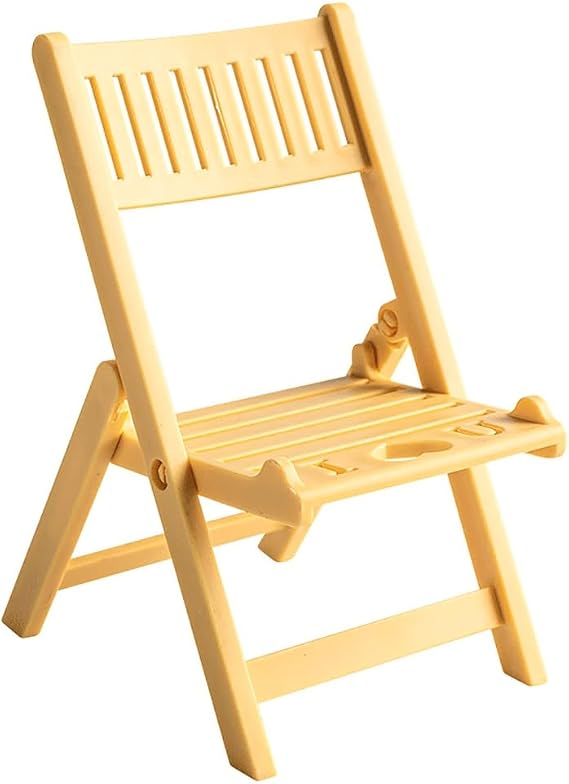 Chair Shape Cellphone Stand, Desktop Phone Dock Holder Fit for Most Smartphones Tablet Portable