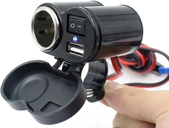 Motosiklet Çakmaklık/Usb Şarj Soketi 12v Su Geçirmez
