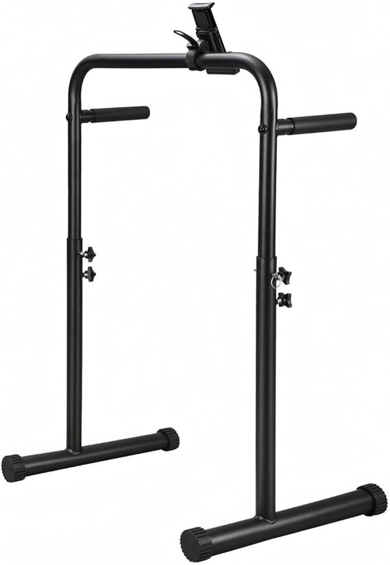 Harilla Treadmill Handrail Walking Treadmill Handlebar Support Rail Bar with Height Adjustment and Holder Suitable for Home Workouts Rehabilitation Training