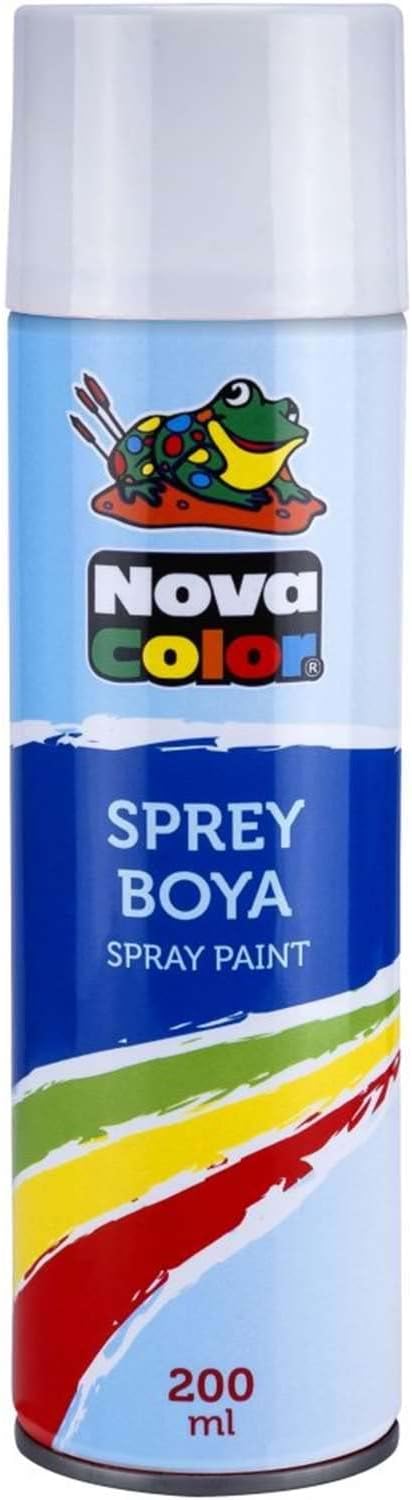 Nova Color Sprey Boya 200 Ml Beyaz Nc-804