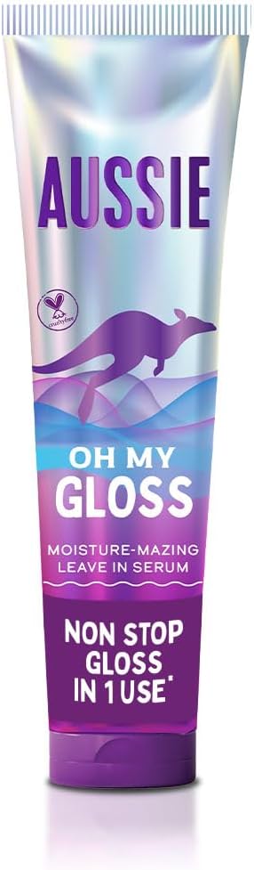 Aussie Oh My Gloss Moisturizing Leave-In Treatment Lightweight Serum 160ml