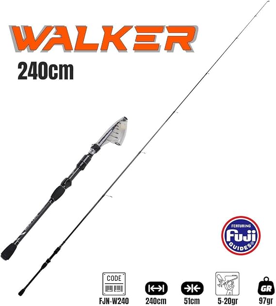 Fujin Walker 240cm 5-20gr Teleskopik Spin Kamışı