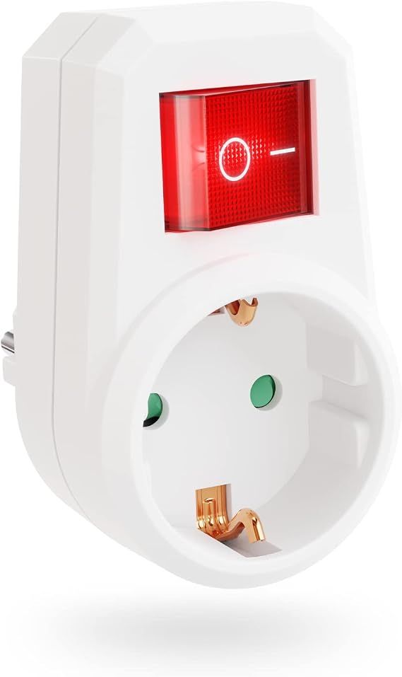 greate Socket with Switch Single 2-Pin Switchable Socket