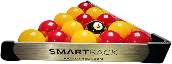 Smart Rack - Pool and Billiard Rack/Triangle - For 2" Sized Balls - English Size
