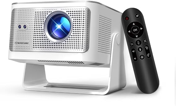 Mini Projector 4K Support, Native 1080P Magcubic Smart Portable Projector