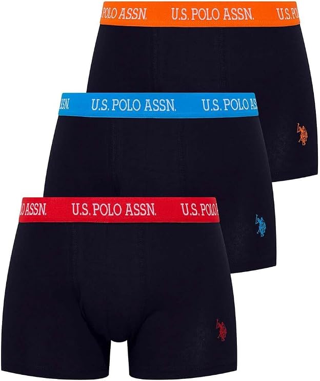 U.S. POLO ASSN Erkek 3 LÜ Boxer