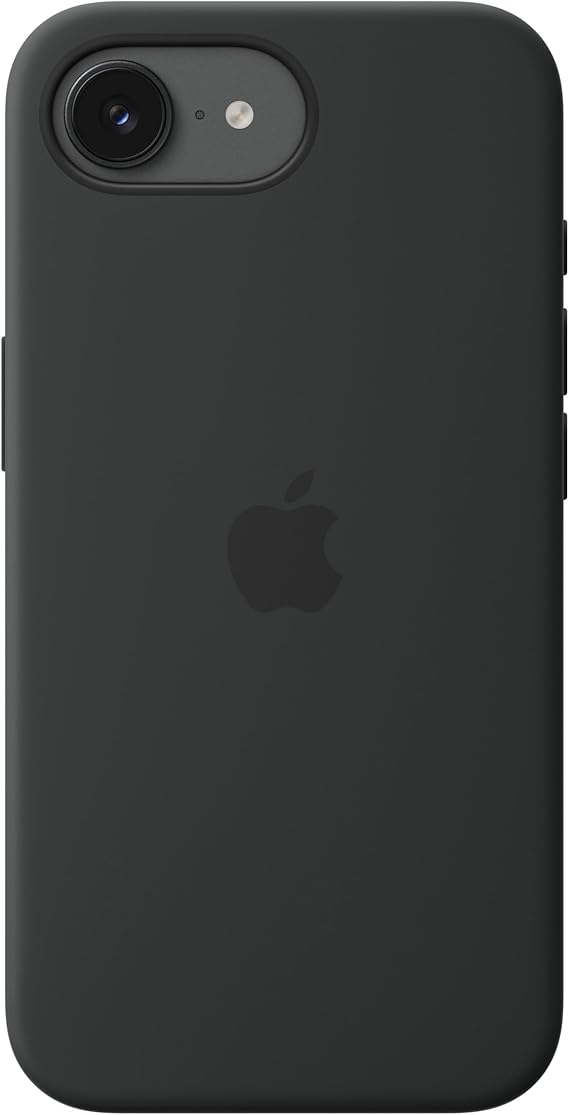 Apple iPhone 17e Silicone Case with MagSafe – Black ​​​​​​​